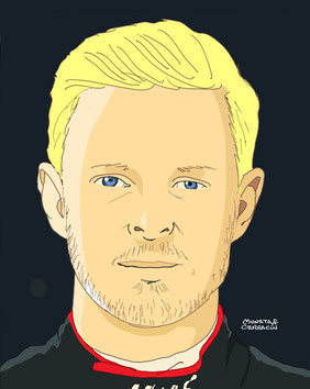 Kevin Magnussen by Muneta & Cerracín