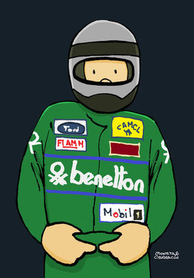 Alessandro Nannini by Muneta & Cerracín