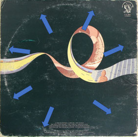 Deutliche Ringwear auf der Cover-Rückseite von "THE ALLAN PARSONS PROJECT - TALES OF MYSTERY AND IMAGINATION" (1st. UK", 1976)