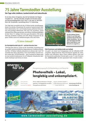 Tarmstedter Ausstellung 2025