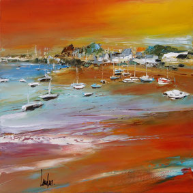 "Tranche de mer" - 50x50