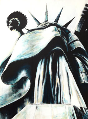 "New York Diva", 2012,  acrylic on canvas, 60x80 cm