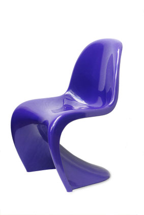 Panton Chair 1971 purple Verner PantonPanton Chair, violett, Herman Miller Fehlbaum