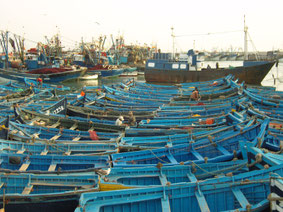 Essaouira-Portugees-kust-boten-Atlantische-Oceaan-Marokko-vis