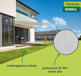 vela #impermeabile #tenda #triangolare #grigia