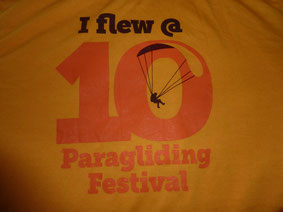 Ich bin geflogen! 10tes Paragliding Festival 