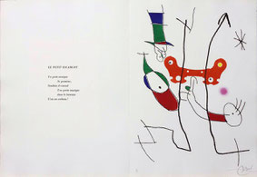 Joan MIRO "Le petit escargot", 1973 