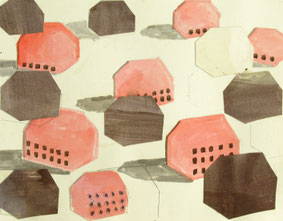 Zonder titel 22,1x28cm olie en potlood op papier 2001