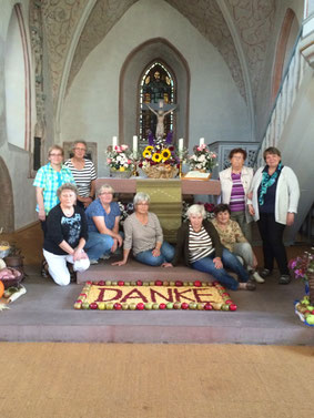 Auf dem Bild fehlen: Elisabeth Iffland, Christa Neuber und Renate Giesel