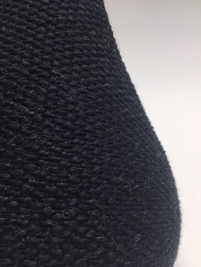 POX Detail, 93%Polyester 7%Wolle -5 Farben- Schwarz, Braun, Dunkelrot, Rosè, Aqua