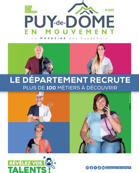Couverture de Puy-de-Dôme en Mouvement adapté par AcceSens