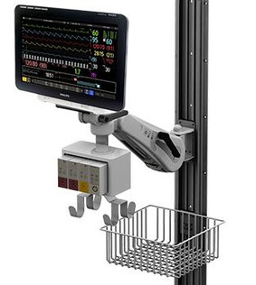 ICU・手術室向けモニターアームAHMシリーズ｜Philips IntelliVue 生体