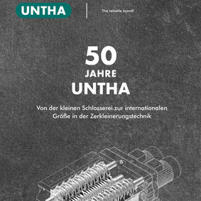 50 Jahre UNTHA Jubiläumsbroschüre