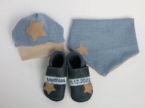Set, Mütze, Halztuch, baby, kind, Geschenk