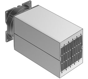 LA-21-150-24 | 軸流ファン付きヒートシンク |Fischer Elektronik