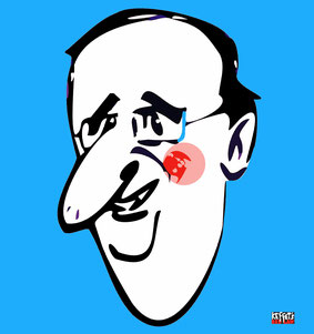 François Hollande Cartoon