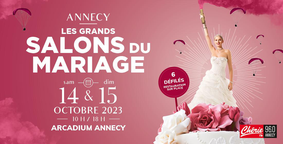 Salon du Mariage à Annecy 14 et 15 Octobre 2023
