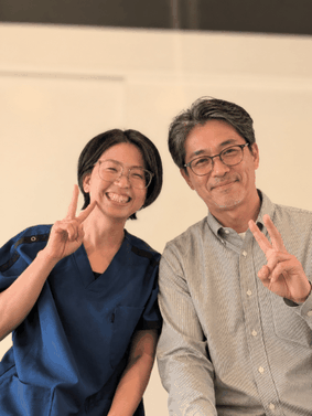 腰痛が治ったうれしい写真