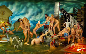 David La Chapelle, The Deluge (particolare)