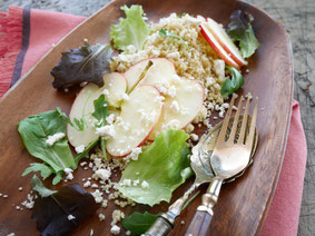 Hirsesalat / Apfel / Feta