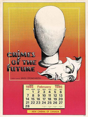 Crimes Of The Future de David Cronenberg - 1970 / Science-Fiction - Horreur