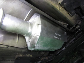 シトロエン　触媒修理　XM　旧車