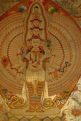 1000armiger Avalokitesvara - Buddha für Liebe & Mitgefühl