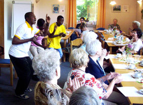 Besuch aus dem Kongo