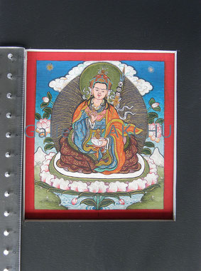 Guru Rinpoche painted by Phuntsho Wangdi 