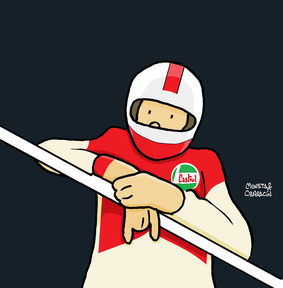 Niki Lauda by Muneta & Cerracín