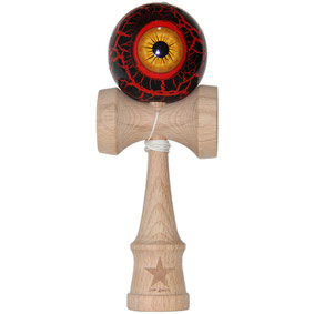 Double Eye Black Red Kendama ダブルアイけん玉（ブラック＆レッド）