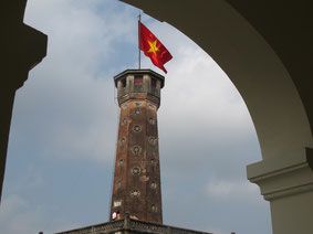 der 1888 mit Ziegel erbaute Flagg-Tower