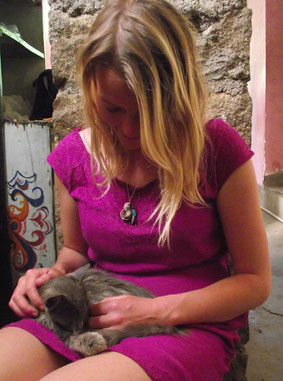 Feathery Travels kitten, Bolivia