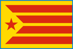 Banderas estelada roja don bandera
