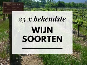 Top 25 bekendste wijnen