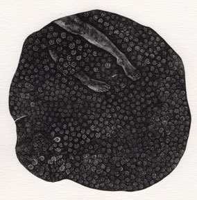 un titled/木口木版/11.8×12.5cm/シート価格￥11,000(税込み)/ 額装込み￥16,100(税込み)