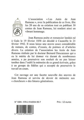 rameau, jean, peyrehorade, orthe, landes, aquitaine, dax, gave, adour, arthous, gaas, cauneille, pourtaou, cagnotte, sorde, pardies, saumon, alose, sablot, igaas, nauton truquez, poète