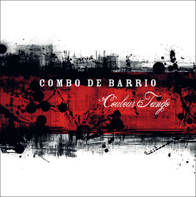 Couverture de la pochette de "Couleur Tango", le 1er EP 5 titres de Combo de Barrio - Graphisme © Gérard Lebègue