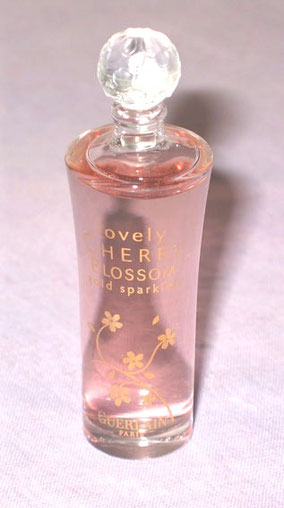 LOVELY CHERRY BLOSSOM  - GOLD SPARKLES
