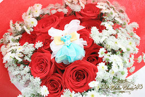 プロポーズ　花束　赤薔薇　アラジン　ジャスミン　ディズニーランドホテル　配達　オーダーフラワー  chouchou