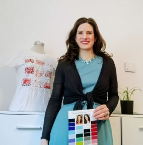 Farbtyp Sommer Winter kühle Farben Beispiel Modelle Farbnuancen 