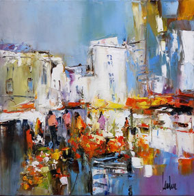 "Fragrance urbaine" - 40x40