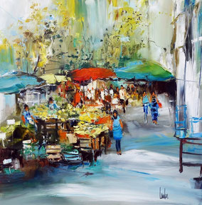 "Baker street" - 80x80 - vendue