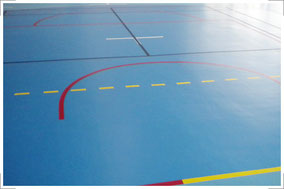 DIF Sports - Modification de tracés basket - PVC