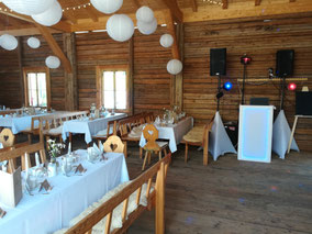 Party DJ JUAN Landshut Hochzeit in Rottenburg im Hochzeitsstadl beim Forstner