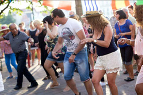 Straßenfest in Landshut am Orbankai mit DJ JUAN