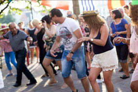 DJ JUAN Straßenfest in Landshut am Orbankai mit DJ JUAN