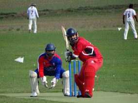 Rohit G scored an undefeated 104 against Kópavogur