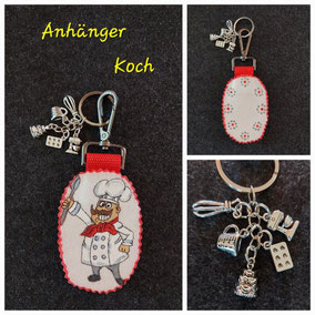 Schlüsselanhänger/Taschenanhänger/Anhänger-Koch