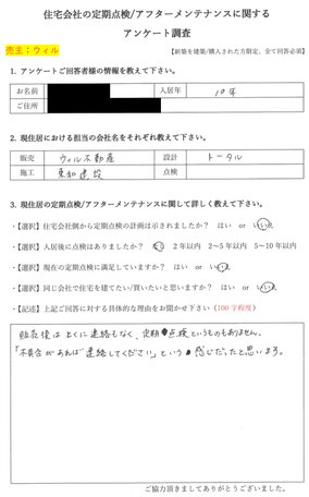 川西市　注文住宅　口コミ　ウィル不動産２　トータル　東和建設